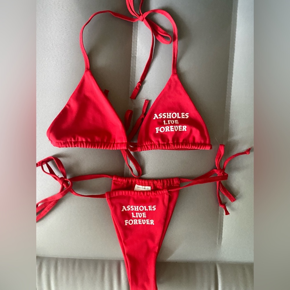 Red Bikini Set